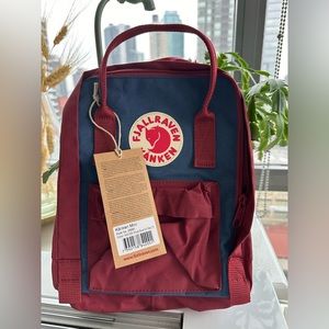 NWT: Authentic Fjallraven Mini Kanken backpack